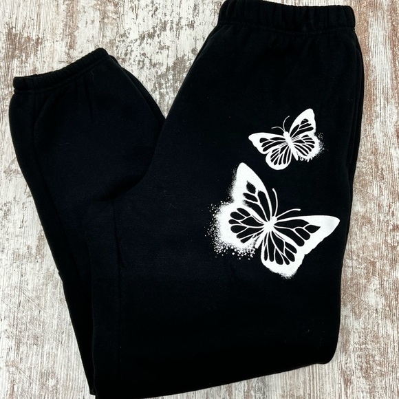 𝅺wild Fable Sweatpants-Black Graphic - Picture 2 of 5